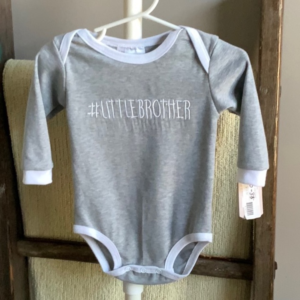 NWT #Little Brother Onesie Size 3-6 months